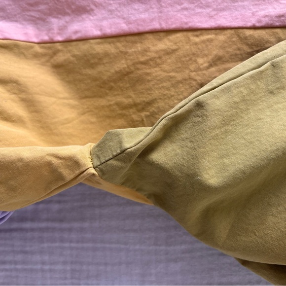 Colorblock 3/4 Sleeve peplum Top by LF Markey (Devon Top) - Picture 11 of 12